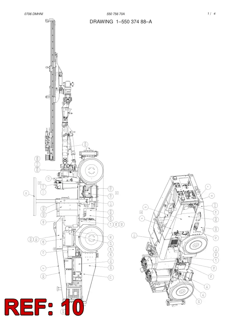 15717708 157 177 08 SYMBOL ''TYRE PRESSURE 8 BAR'' - Sandvik Technical Drawing