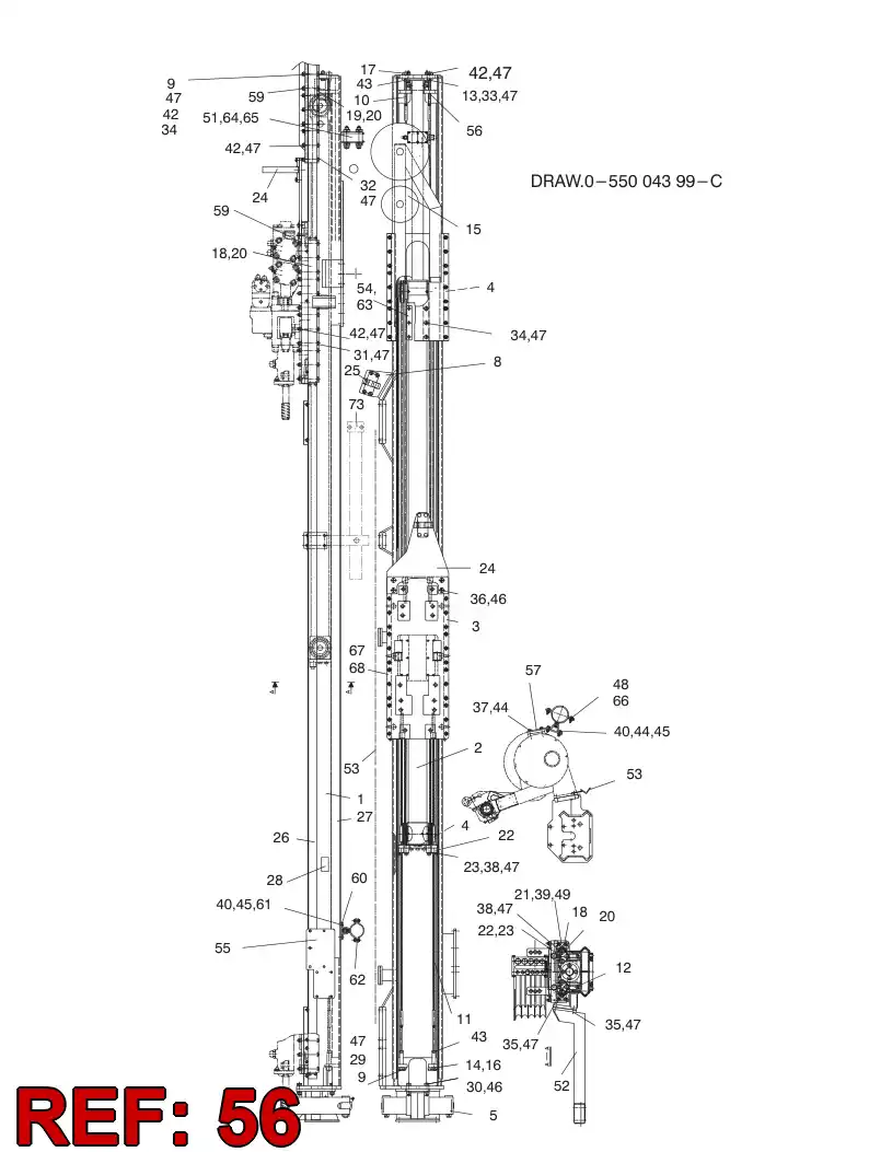15720488 157 204 88 RING - Sandvik Technical Drawing