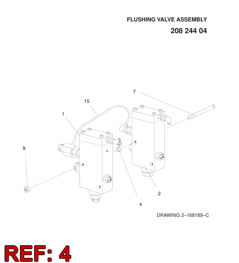 15775908 157 759 08 BUSHING - Sandvik Technical Drawing