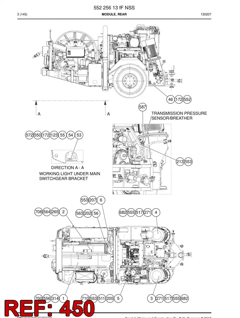 15775908a 157 759 08a BUSHING - Sandvik Technical Drawing