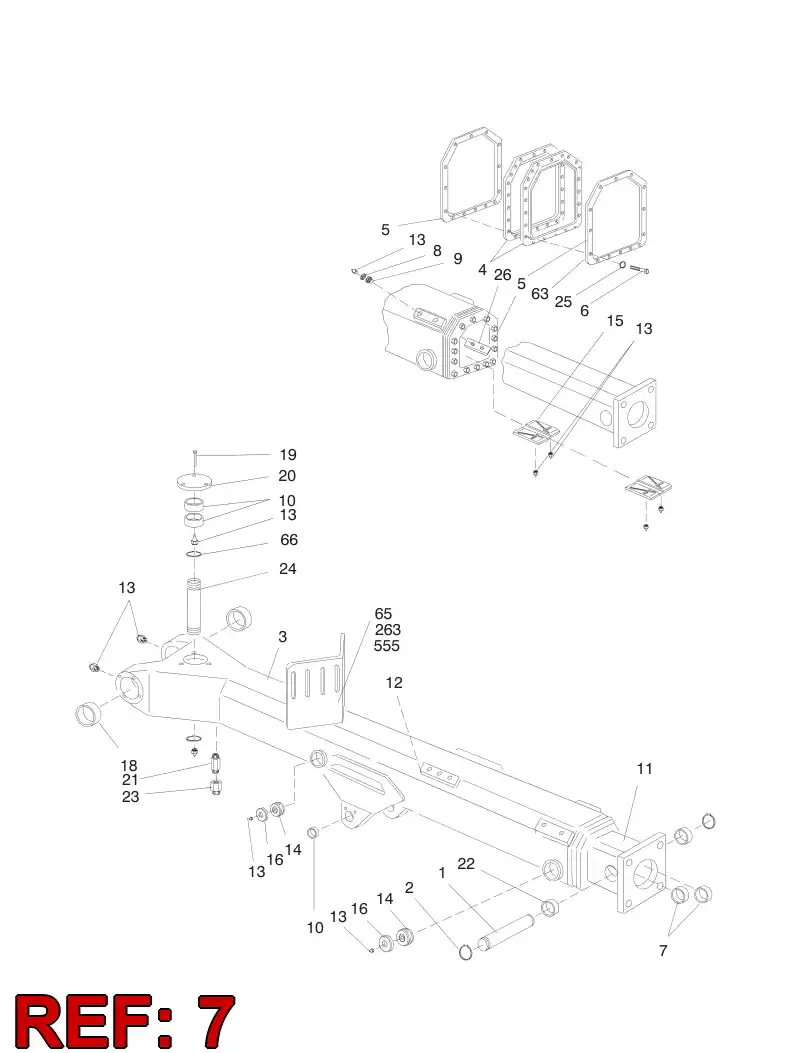 15883918 158 839 18 BUSHING - Sandvik Technical Drawing