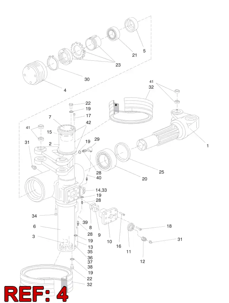 16230108 162 301 08 COVER - Sandvik Technical Drawing