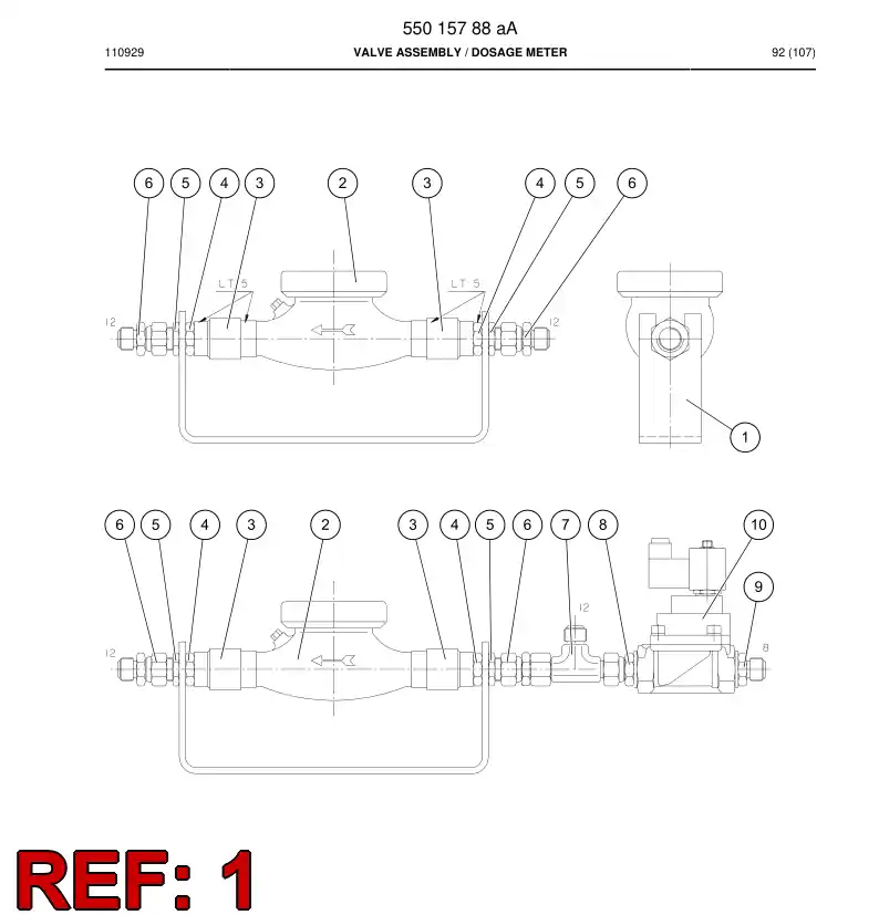 16339508 163 395 08 BRACKET - Sandvik Technical Drawing