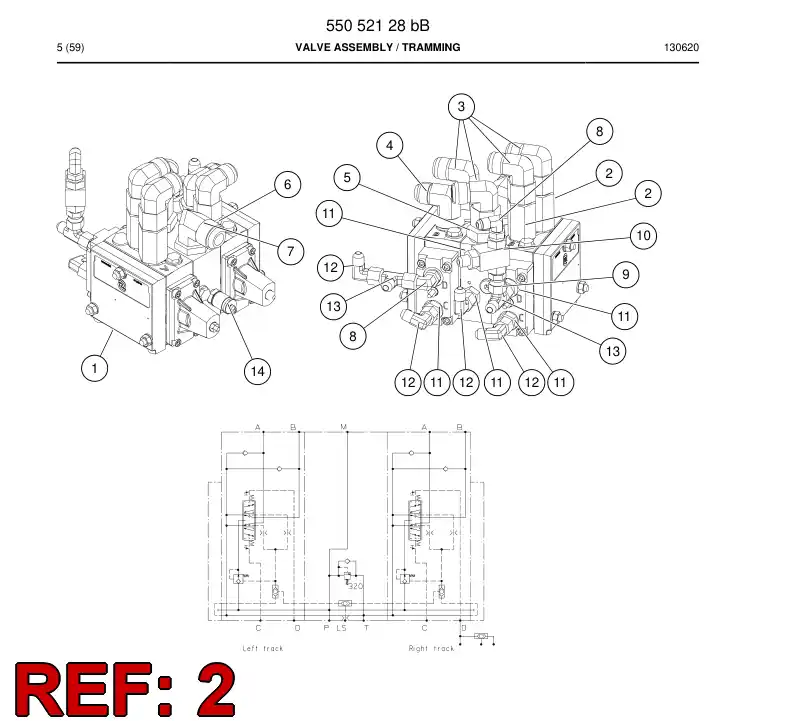 16414648c 164 146 48c Adapter - Sandvik Technical Drawing