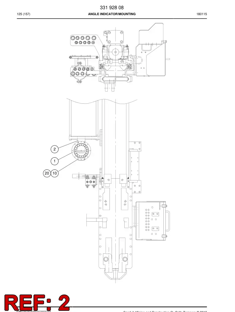 16456268 164 562 68 Clip - Sandvik Technical Drawing
