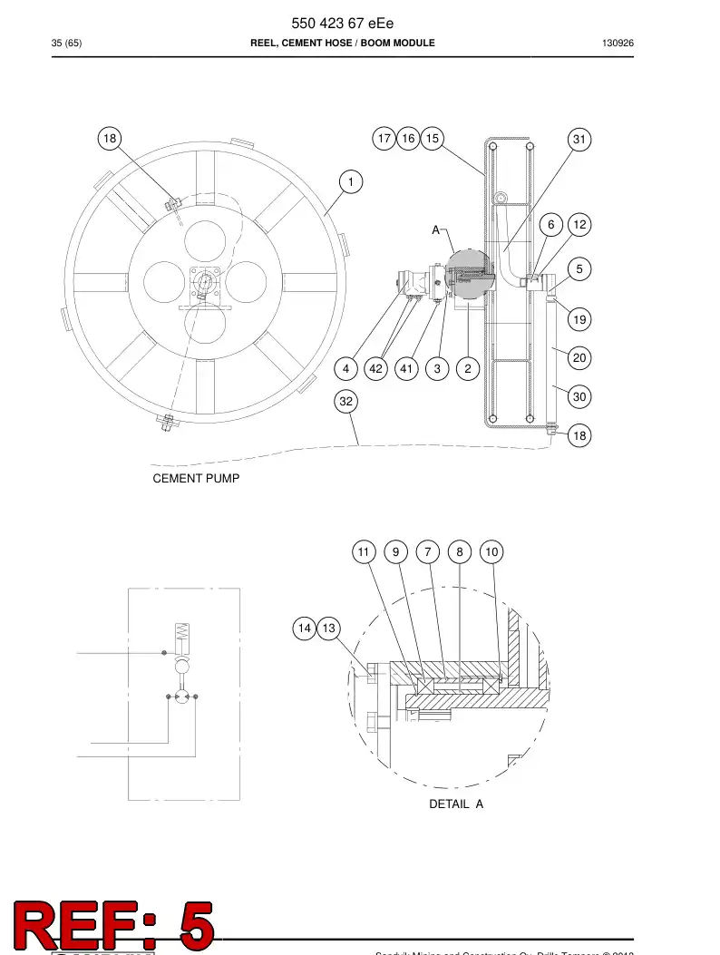 16717578 167 175 78 FITTING - Sandvik Technical Drawing