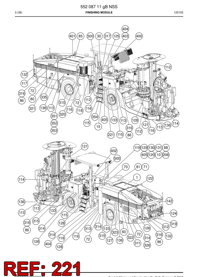 16747308b 167 473 08b Sign - Sandvik Technical Drawing