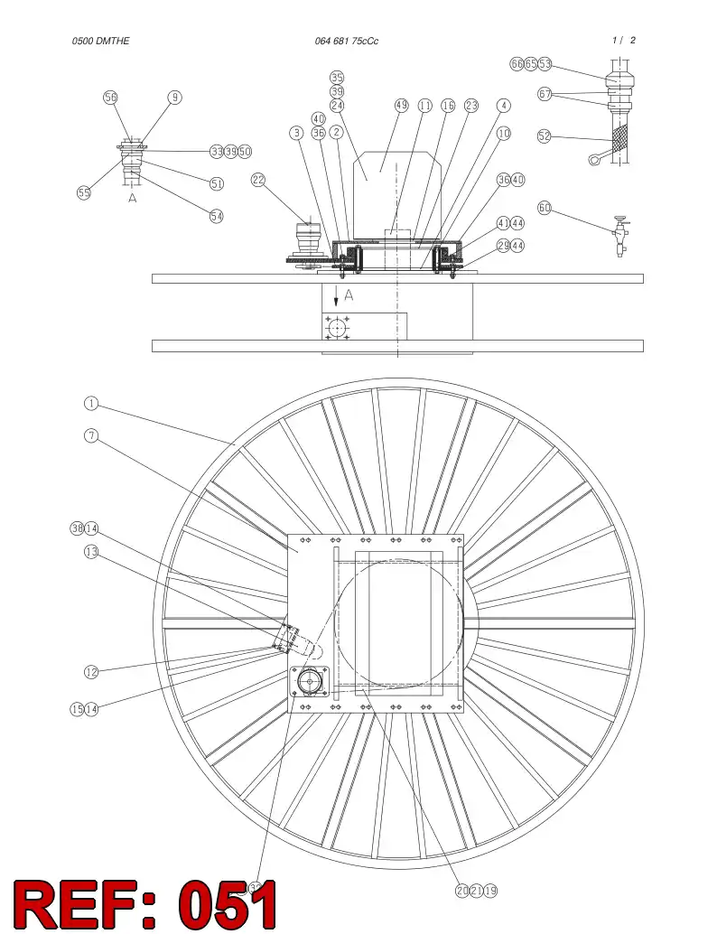 16862168 168 621 68 COVER - Sandvik Technical Drawing