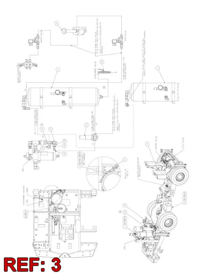 16935406 169 354 06 AIR PRESSURE REDUCING VALVE - Sandvik Technical Drawing