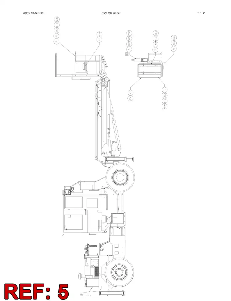 16935408 169 354 08 AIR PRESSURE REDUCING VALVE - Sandvik Technical Drawing