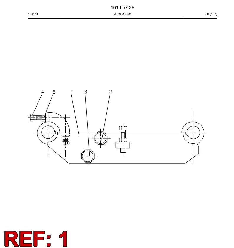 17124008 171 240 08 ARM - Sandvik Technical Drawing