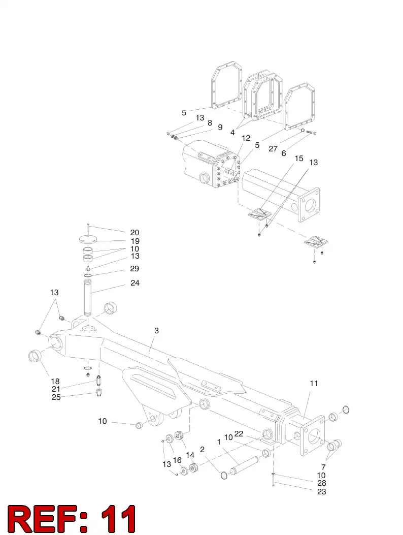 17257841 172 578 41 INNER PIPE - Sandvik Technical Drawing