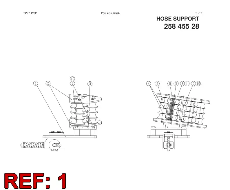 17321121 173 211 21 PULLING DEVICE - Sandvik Technical Drawing