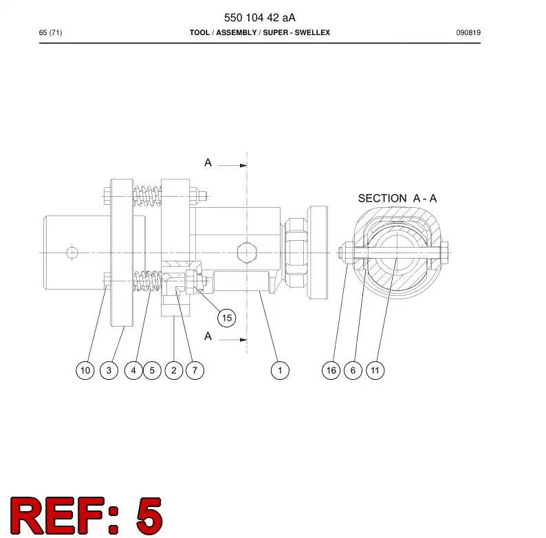 18879808 188 798 08 JOUSI 11,8/1,75 - Sandvik Technical Drawing