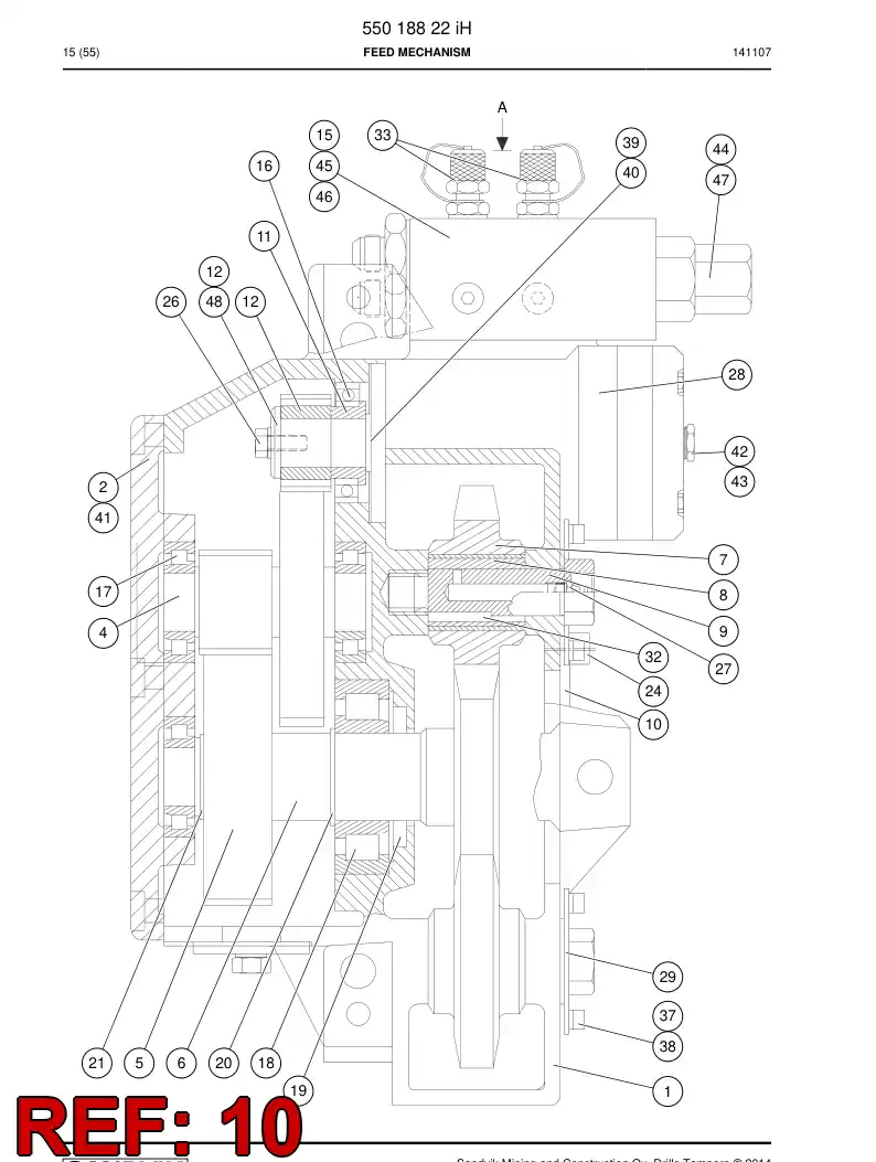 20424908b 204 249 08b Cover - Sandvik Technical Drawing