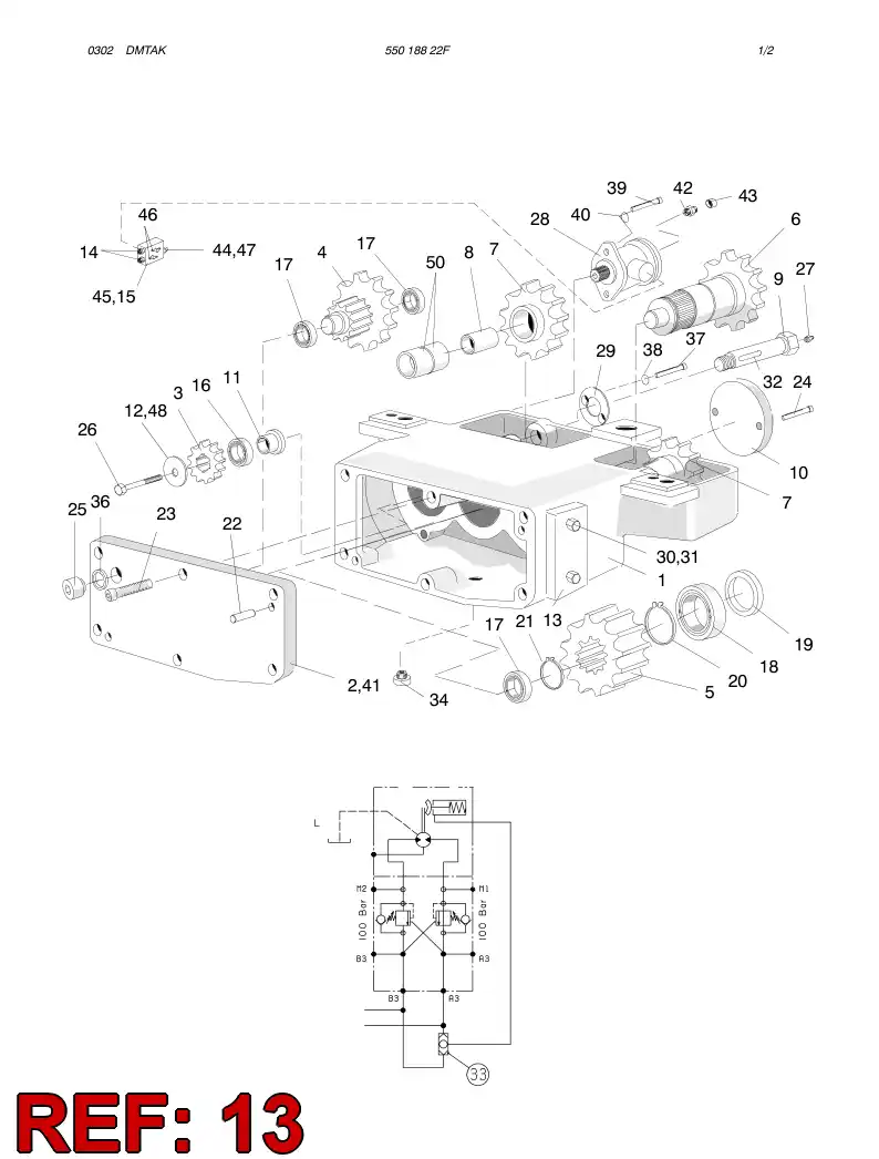 20468258 204 682 58 COVER - Sandvik Technical Drawing