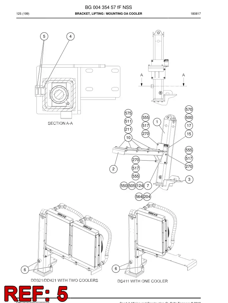20499788b 204 997 88b Screw, Adjusting - Sandvik Technical Drawing