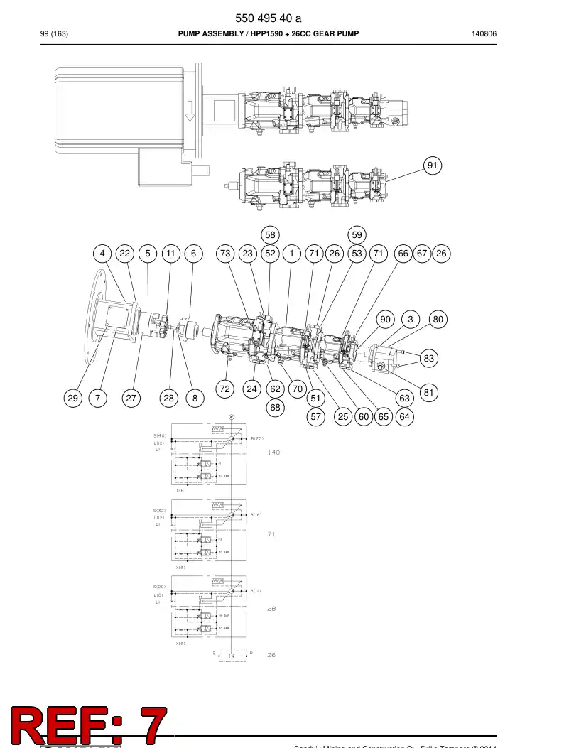 20718248a 207 182 48a Plate - Sandvik Technical Drawing
