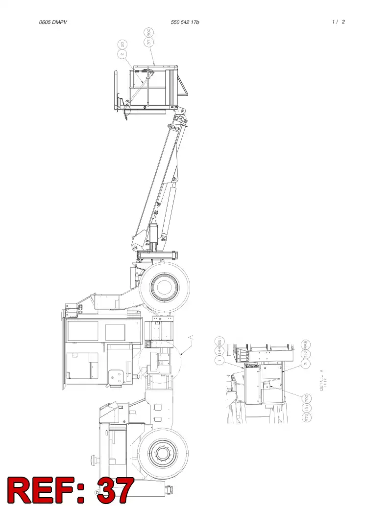 20732118 207 321 18 WARNING ''HIGH PRESSURE'' - Sandvik Technical Drawing