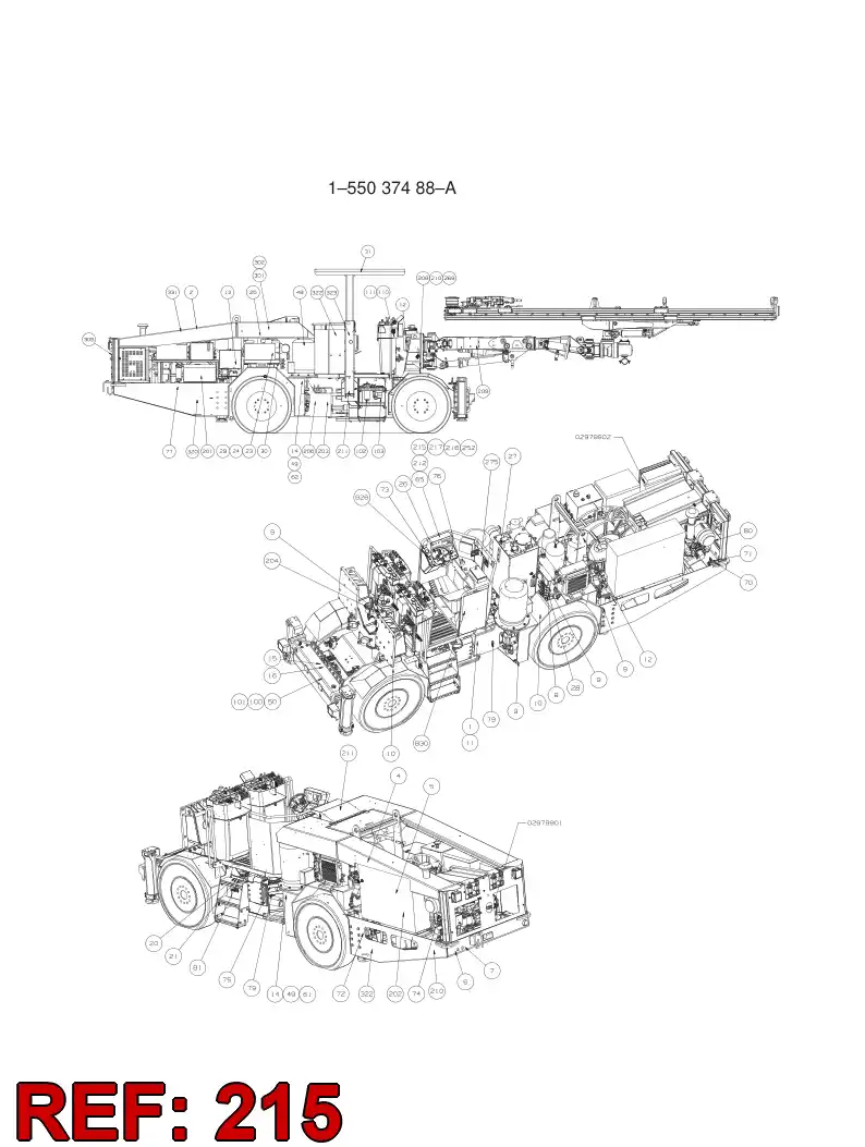 20737168 207 371 68 WARNING SIGN - Sandvik Technical Drawing
