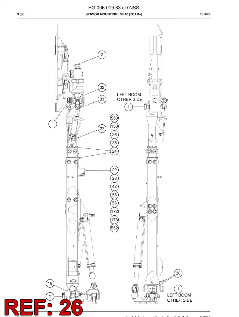 20743698 207 436 98 GUIDE - Sandvik Technical Drawing