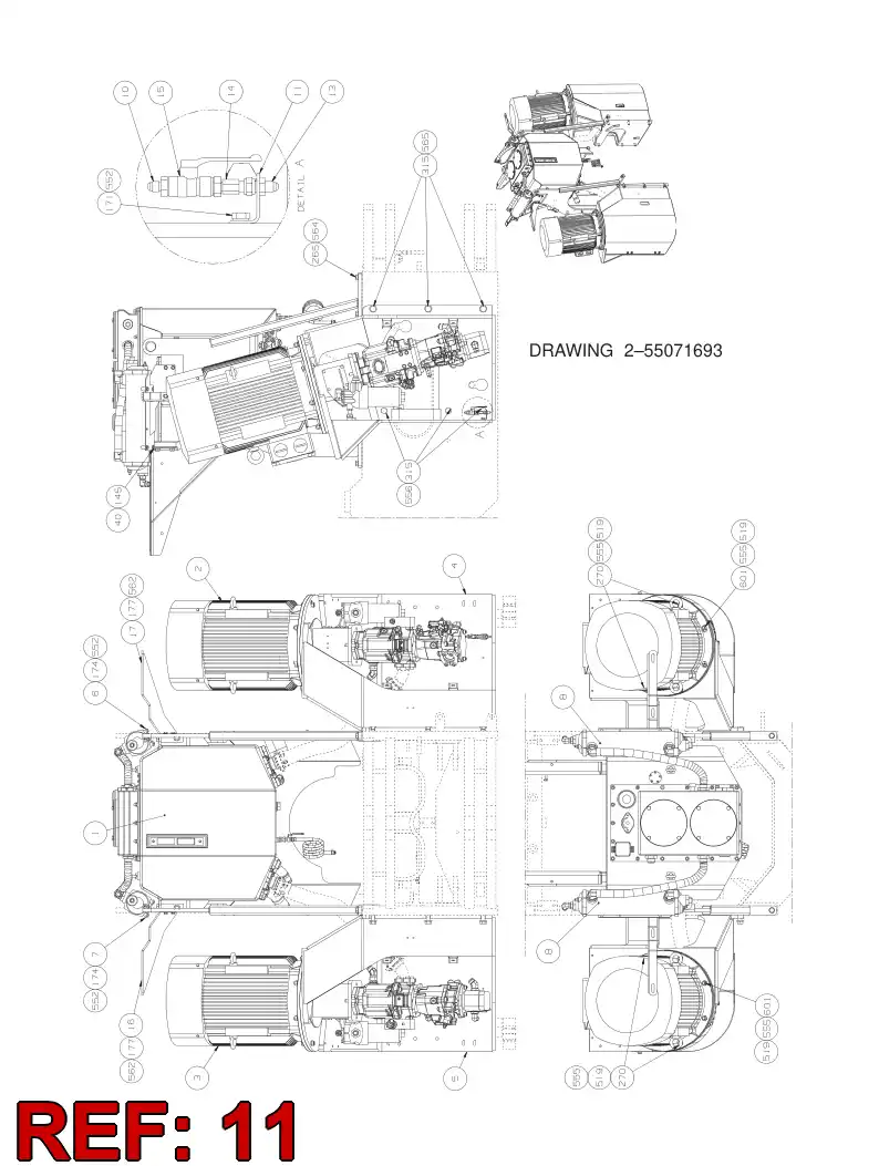 20781558 207 815 58 HOLDER - Sandvik Technical Drawing