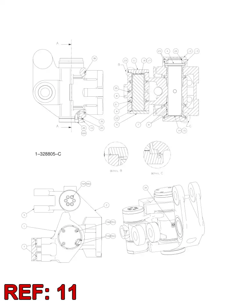 20790858 207 908 58 COVER - Sandvik Technical Drawing