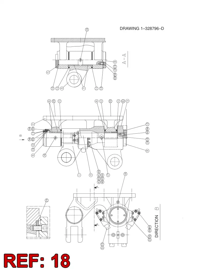 20795808 207 958 08 SHIM 0,1 - Sandvik Technical Drawing
