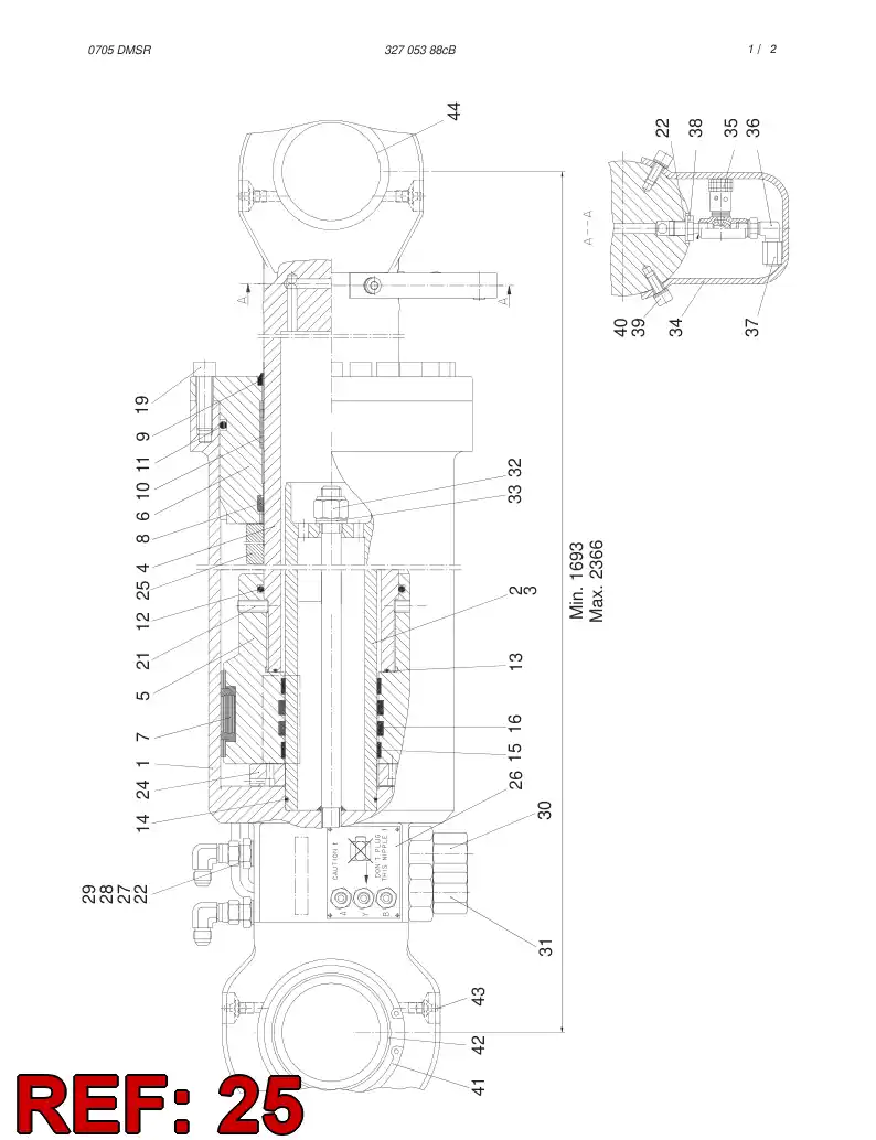 20816234 208 162 34 LIMIT BUSHINGI - Sandvik Technical Drawing