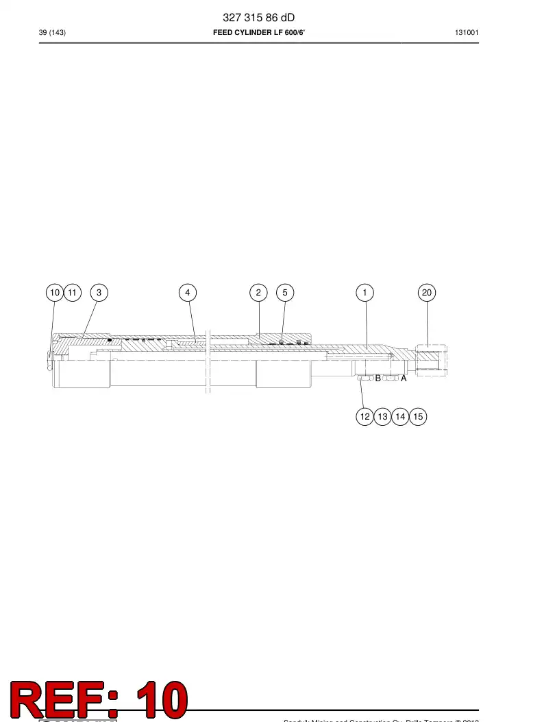 20832668a 208 326 68a BUJO - Sandvik Technical Drawing