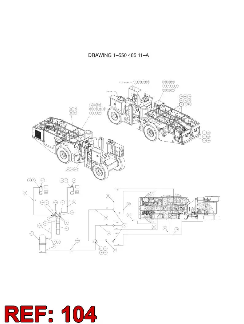20837458 208 374 58 NOZZLE BRACKET - Sandvik Technical Drawing