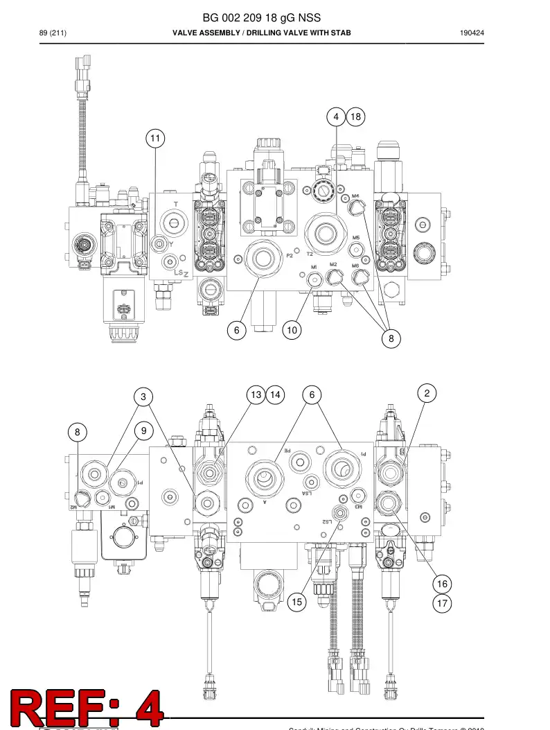 20837998a 208 379 98a Adapter - Sandvik Technical Drawing