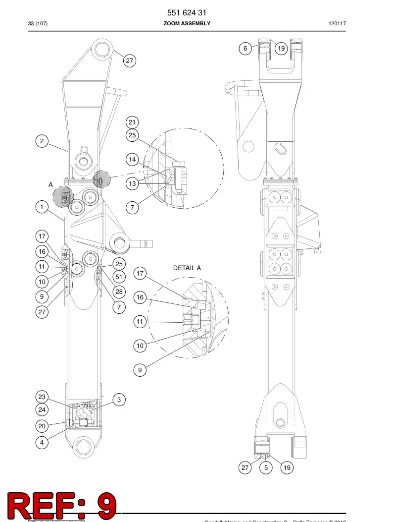 20841018b 208 410 18b Shim - Sandvik Technical Drawing