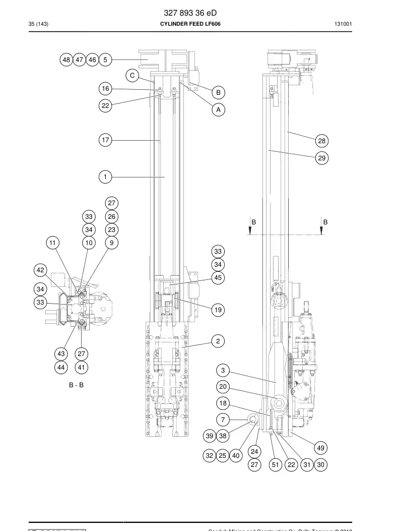 20894494c 208 944 94c SLIDE - Sandvik Technical Drawing