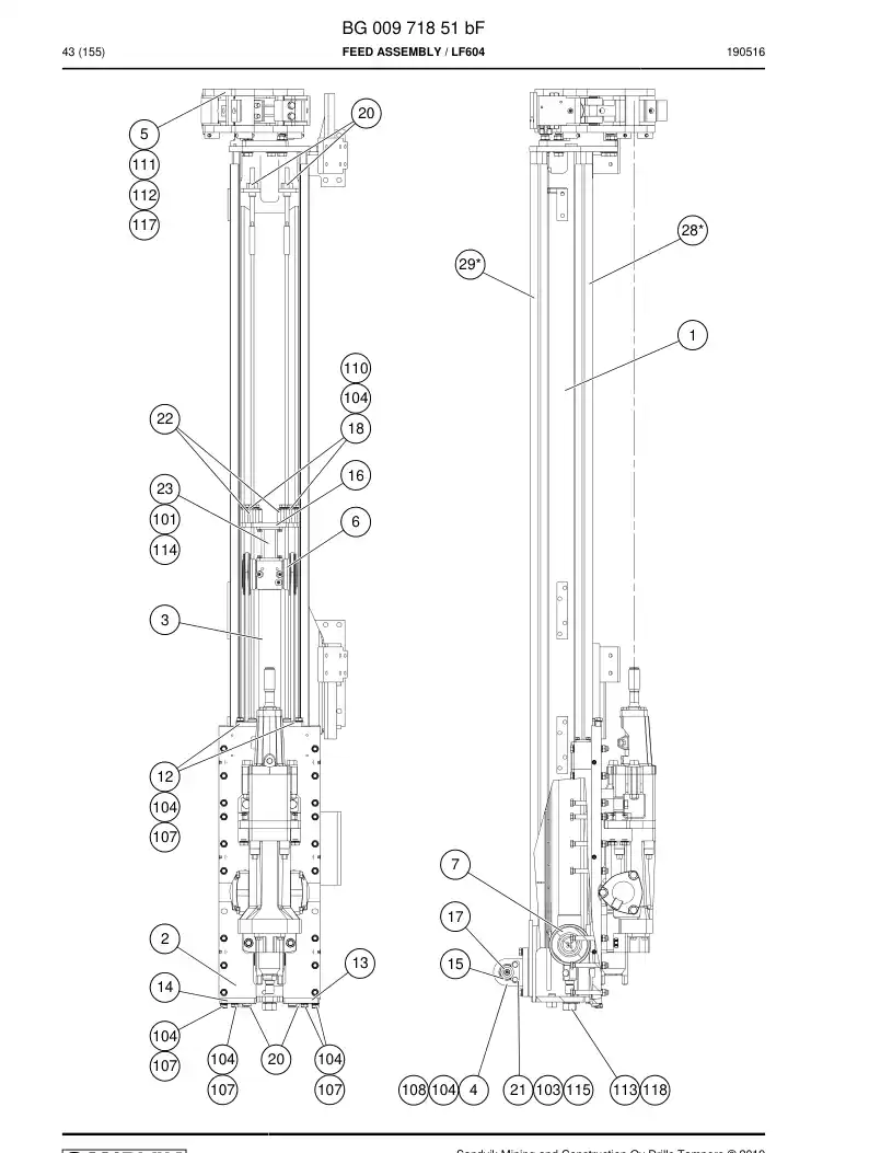 20894495c 208 944 95c Slide - Sandvik Technical Drawing