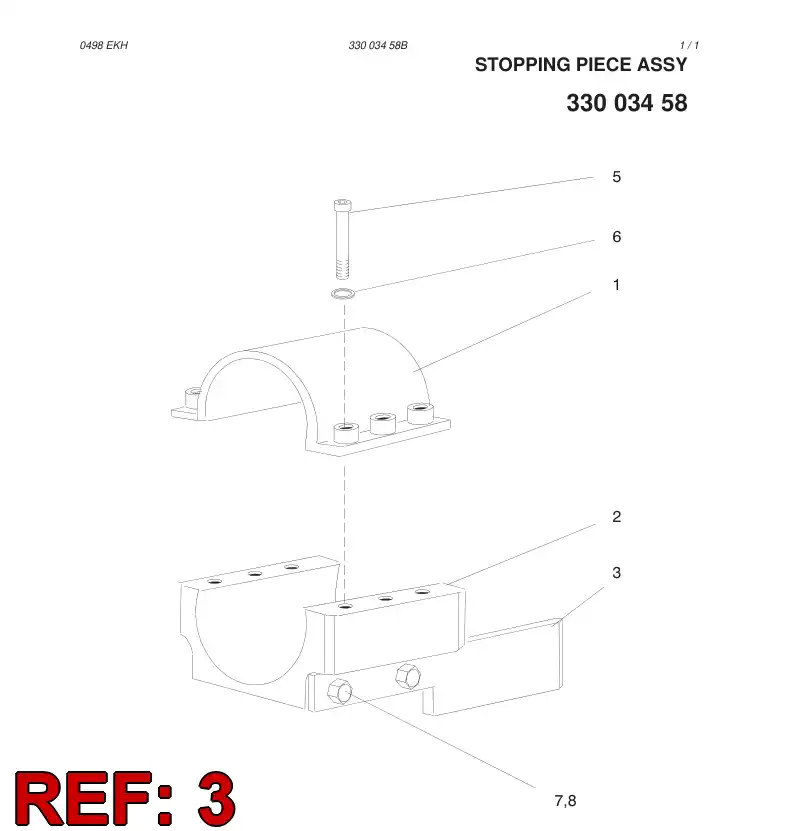 20918268 209 182 68 PLATE - Sandvik Technical Drawing