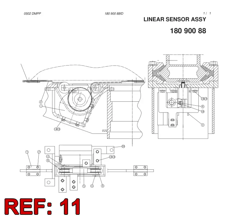 20933018 209 330 18 PIN - Sandvik Technical Drawing