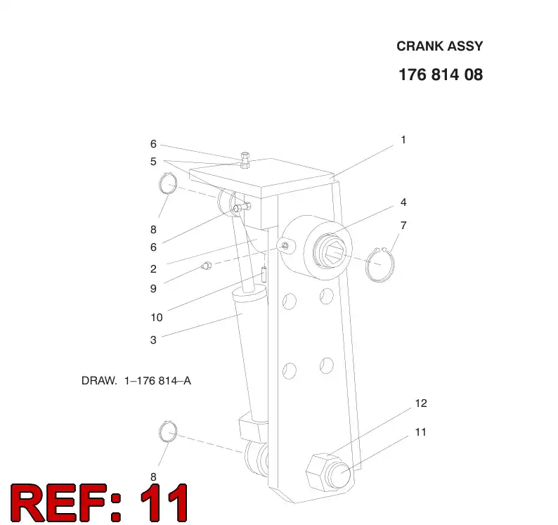 20948378 209 483 78 PIN - Sandvik Technical Drawing