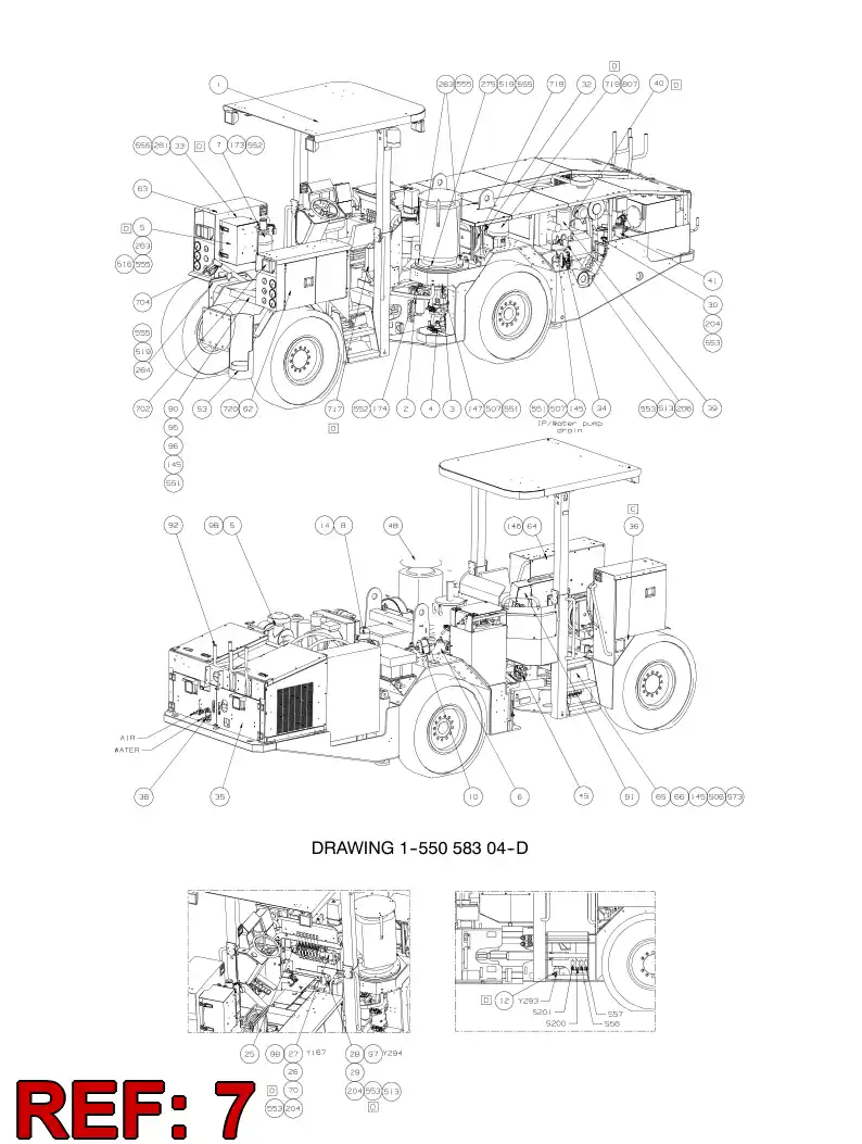 20970002 209 700 02 OILER - Sandvik Technical Drawing