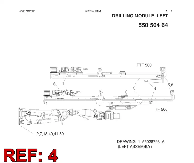 20975587 209 755 87 JOINED PIECES - Sandvik Technical Drawing