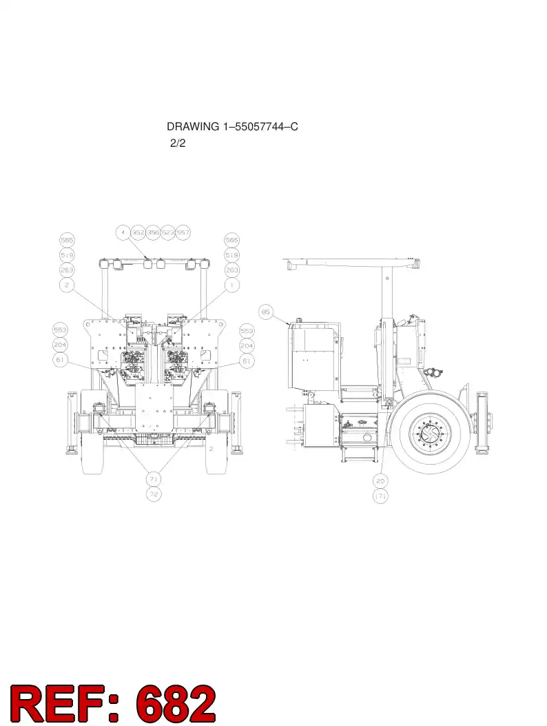 20979235 209 792 35 STUD - Sandvik Technical Drawing