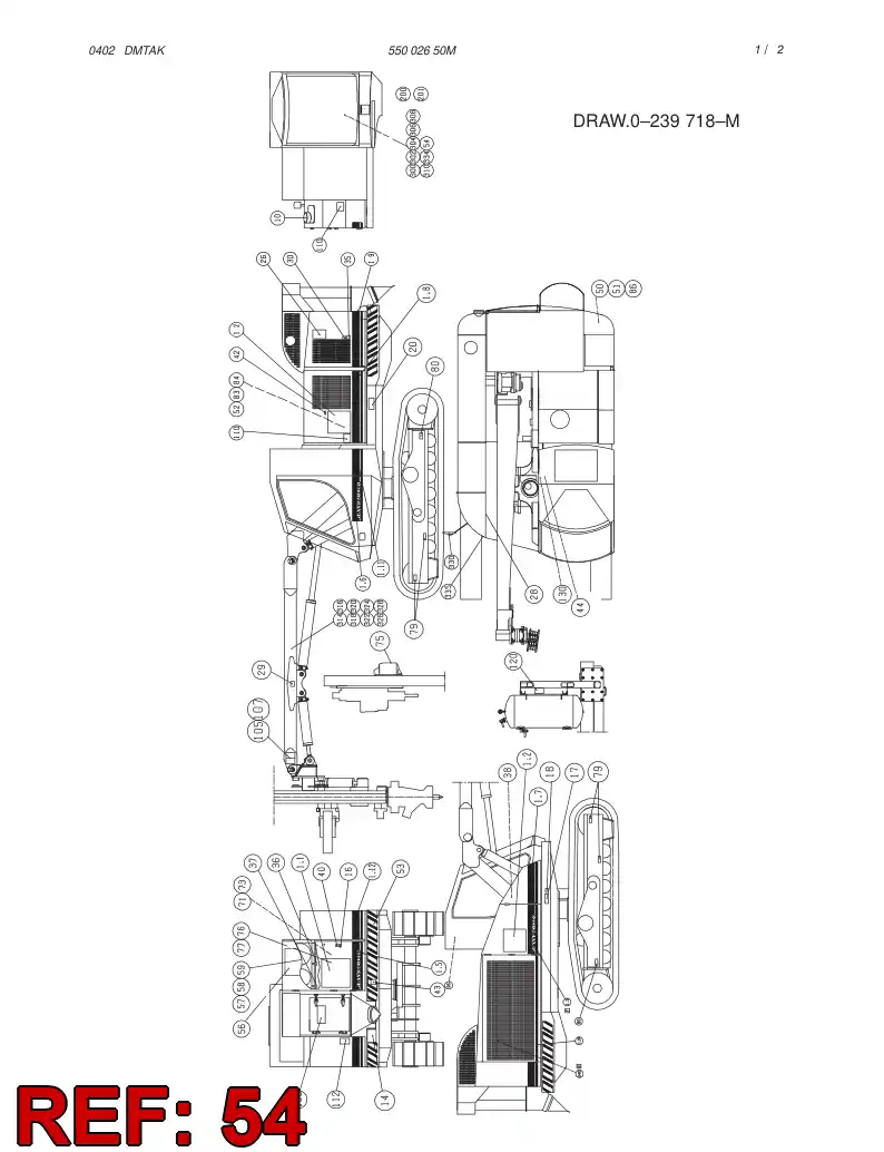 23238498 232 384 98 STICKER - Sandvik Technical Drawing