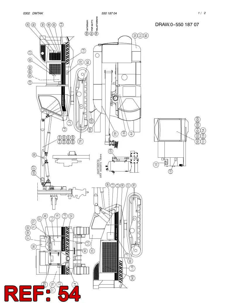 232 385 18 STICKER - drawing