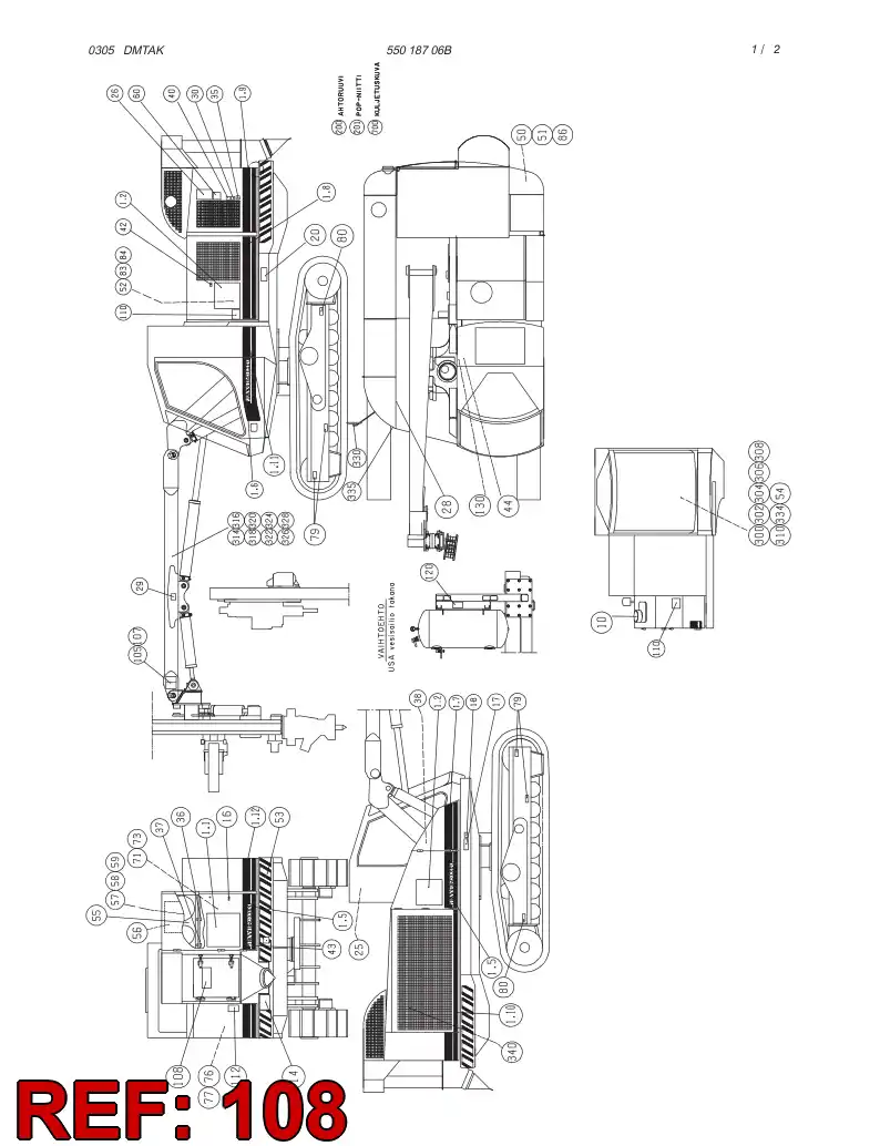 23242614 232 426 14 STICKER - Sandvik Technical Drawing