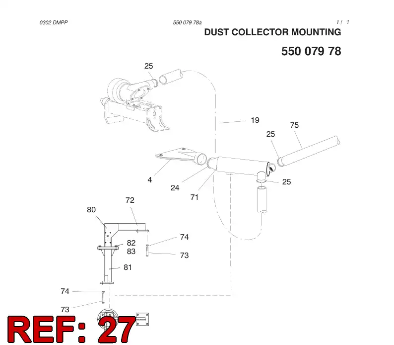 23247948 232 479 48 PLATE - Sandvik Technical Drawing