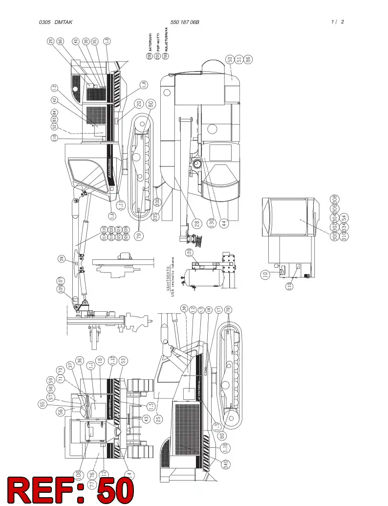 23248674 232 486 74 STICKER - Sandvik Technical Drawing
