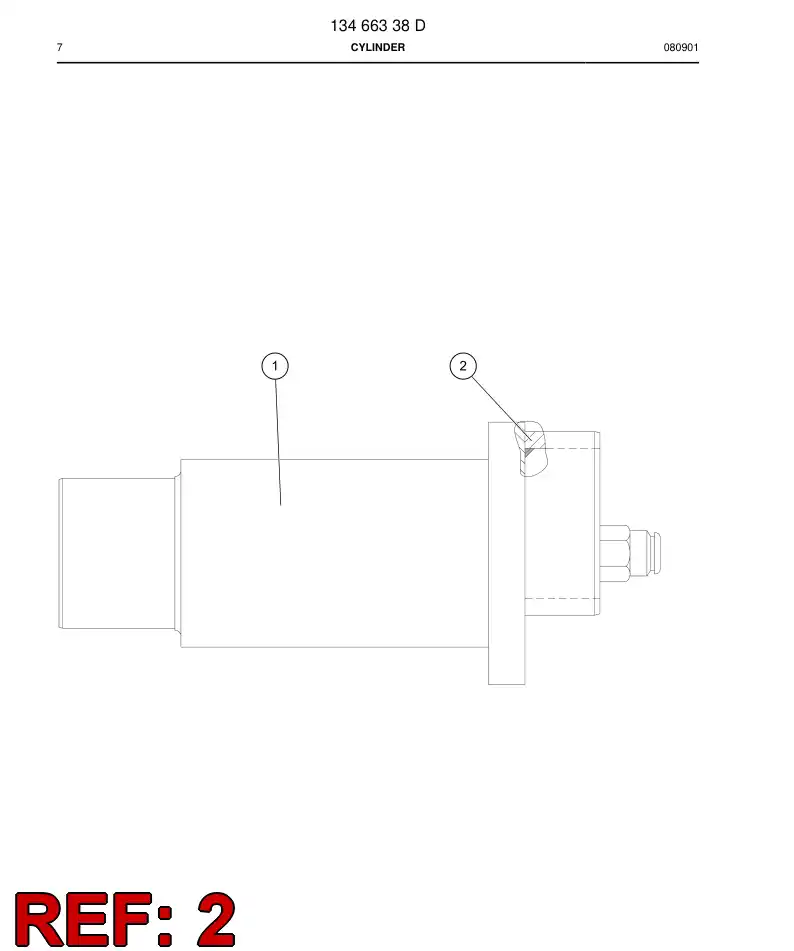 23275888 232 758 88 Bushing - Sandvik Technical Drawing
