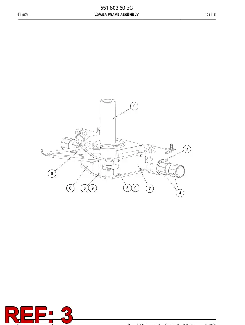 23283228a 232 832 28a Ring - Sandvik Technical Drawing