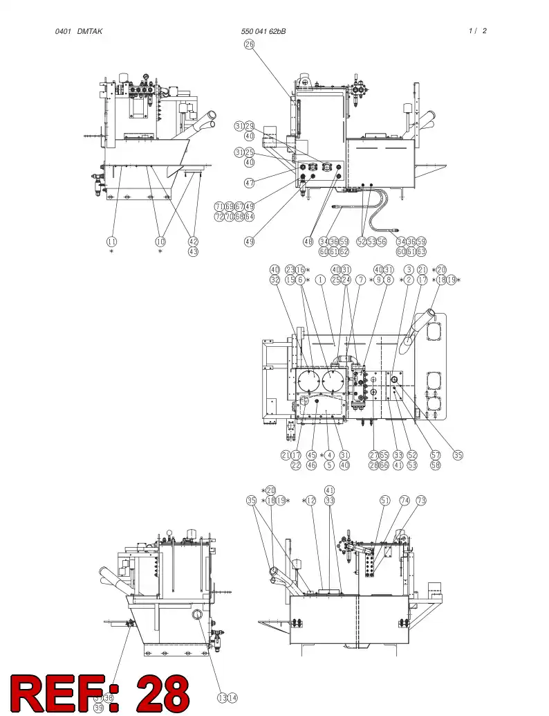 23317718 233 177 18 SUPPORT - Sandvik Technical Drawing