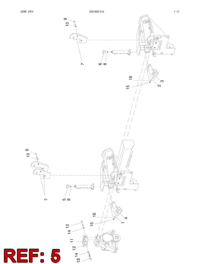 23318038 233 180 38 FLANGE - Sandvik Technical Drawing